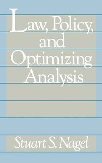 bokomslag Law, Policy, and Optimizing Analysis