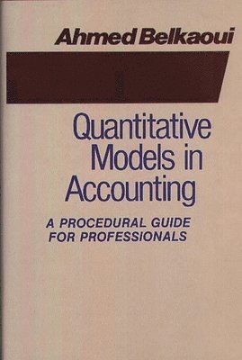 Quantitative Models in Accounting 1