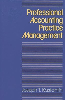 bokomslag Professional Accounting Practice Management