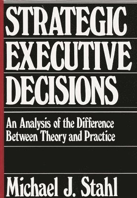 Strategic Executive Decisions 1