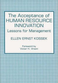 bokomslag The Acceptance of Human Resource Innovation