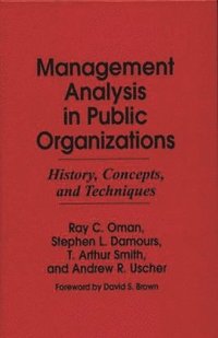 bokomslag Management Analysis in Public Organizations