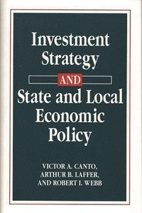 bokomslag Investment Strategy and State and Local Economic Policy