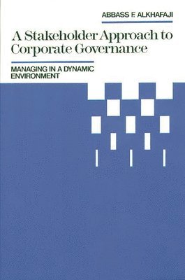 bokomslag Stakeholder Approach to Corporate Governance