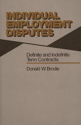 Individual Employment Disputes 1