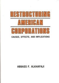 bokomslag Restructuring American Corporations