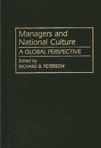 bokomslag Managers and National Culture