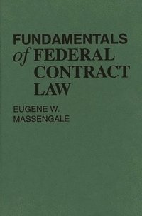 bokomslag Fundamentals of Federal Contract Law