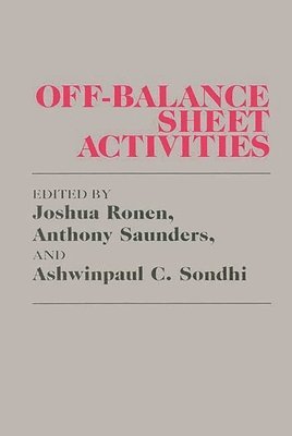 Off-Balance Sheet Activities 1