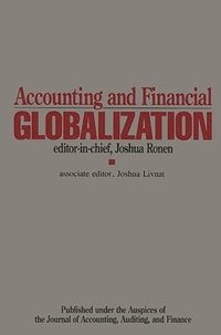 bokomslag Accounting and Financial Globalization