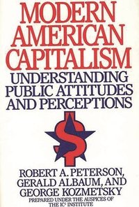 bokomslag Modern American Capitalism