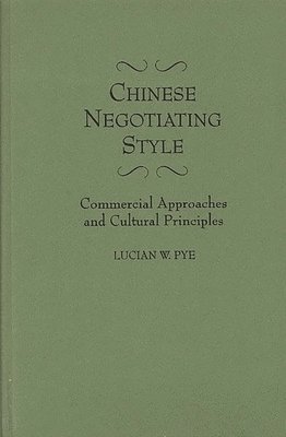 Chinese Negotiating Style 1