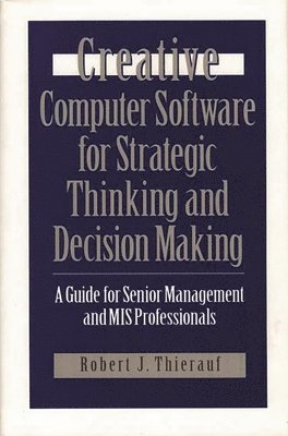 bokomslag Creative Computer Software for Strategic Thinking and Decision Making