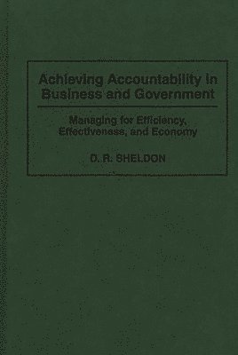 bokomslag Achieving Accountability in Business and Government