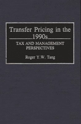 bokomslag Transfer Pricing in the 1990s