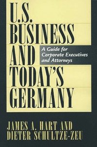 bokomslag U.S. Business and Today's Germany