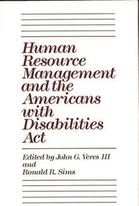 bokomslag Human Resource Management and the Americans with Disabilities Act