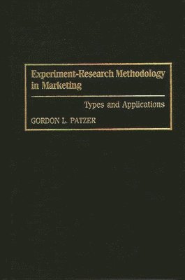 Experiment-Research Methodology in Marketing