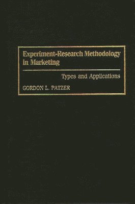 Experiment-Research Methodology in Marketing 1