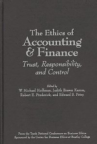 bokomslag The Ethics of Accounting and Finance