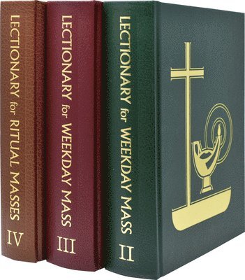 Confraternity of Christian Doctrine - Lectionary - Weekday Mass (Set of 3): Set of All Three (92/22, 93/22, & 94/22),, Inbunden