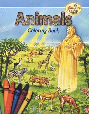 bokomslag Animals of the Bible Coloring Book