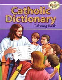 bokomslag Catholic Dictionary Coloring Book: An Educational Book