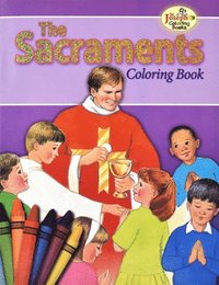bokomslag Coloring Book about the Sacraments