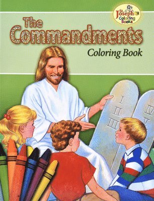 Coloring Book about the Commandments