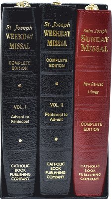 bokomslag St. Joseph Daily and Sunday Missals: Complete Gift Box 3-Volume Set