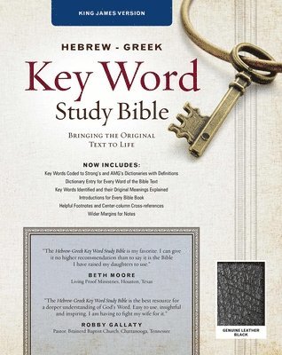 bokomslag Hebrew-Greek Key Word Study Bible-Kjv