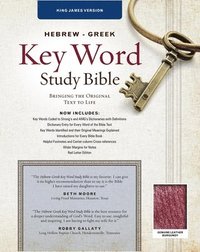 bokomslag Hebrew-Greek Key Word Study Bible-Kjv
