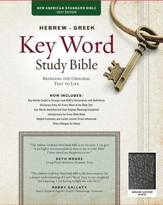 Hebrew-Greek Key Word Study Bible-NASB: Key Insights Into God's Word 1