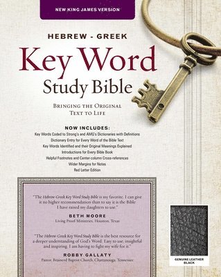 Amg Publishers, Amg Publishers - NKJV Hebrew-Greek Key Word Study Bible Black, The, Inbunden