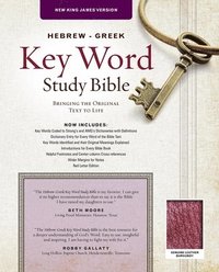 bokomslag Hebrew-Greek Key Word Study Bible-NKJV