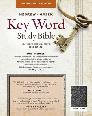 Hebrew-Greek Key Word Study Bible-ESV: Key Insights Into God's Word 1