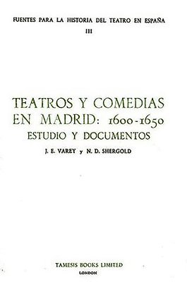 bokomslag Teatros y Comedias en Madrid: 1600-1650.