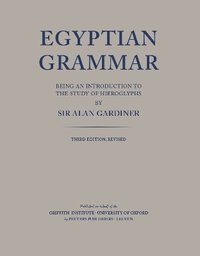 bokomslag Egyptian Grammar