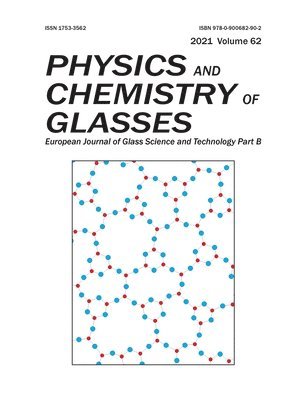 bokomslag Physics and Chemistry of Glasses