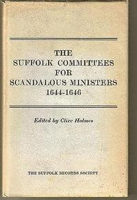 bokomslag Suffolk Committees for Scandalous Ministers 1644-46