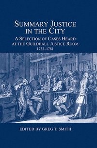 bokomslag Summary Justice in the City