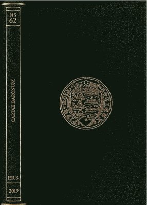 Neil E Stacy, Neil E. Stacy - Cartae Baronum, Inbunden
