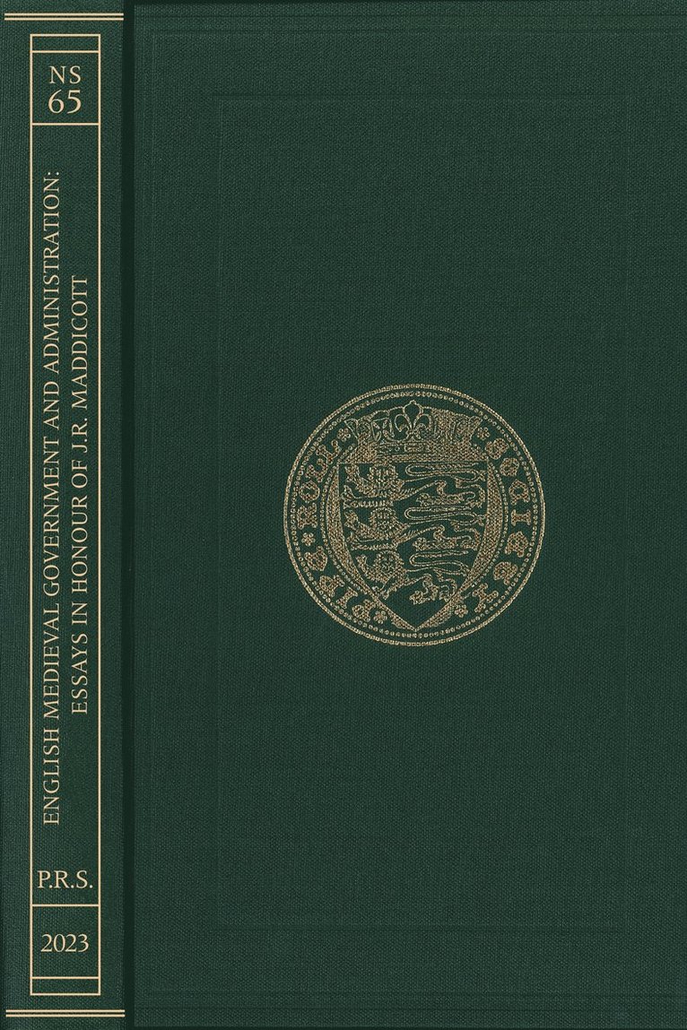 Nigel Saul, Nicholas Vincent, Professor Nicholas Vincent - English Medieval Government and Administration, Inbunden