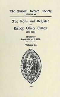 bokomslag Rolls and Register of Bishop Oliver Sutton 1280-1299 [IV]