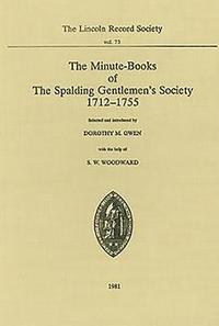 bokomslag Minute-Books of the Spalding Gentlemen's Society, 1712-1755
