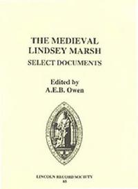 bokomslag The Medieval Lindsey Marsh: Select Documents