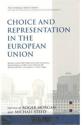 bokomslag Choice and Representation in the European Union