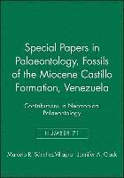 bokomslag Special Papers in Palaeontology, Fossils of the Miocene Castillo Formation, Venezuela