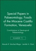 bokomslag Special Papers in Palaeontology, Fossils of the Miocene Castillo Formation, Venezuela