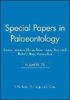 bokomslag Special Papers in Palaeontology, Lower Jurassic Floras from Hope Bay and Botany Bay, Antarctica